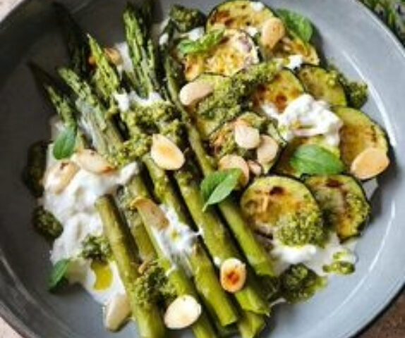 Esparragos ricos y nutritivos
