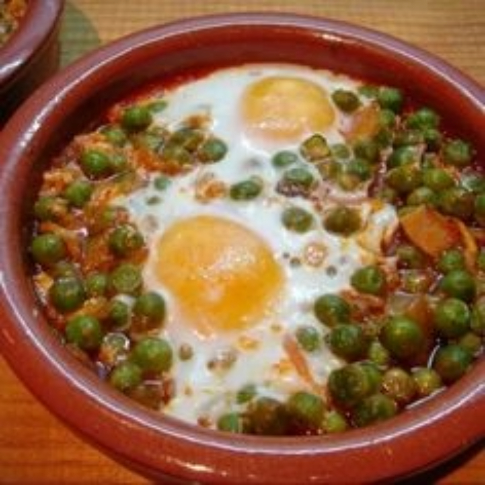 Huevos con Guisantes
