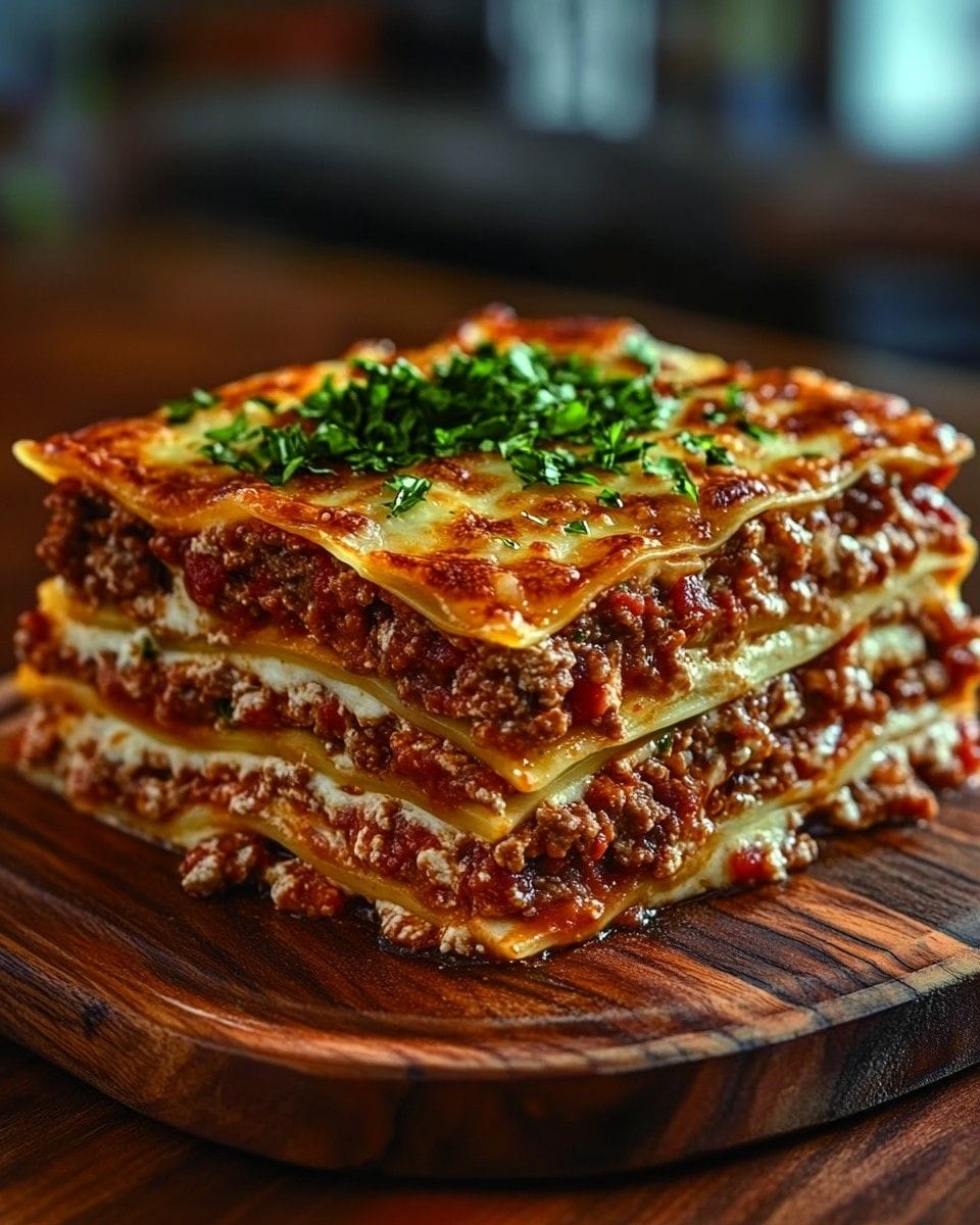 Lasaña rica