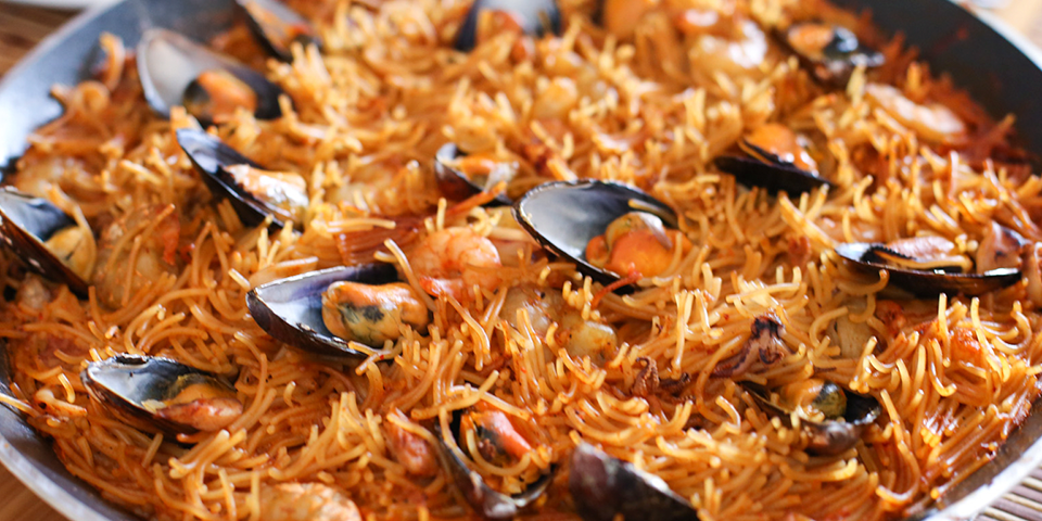 Fideuá de marisco