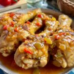 Pollo en salasa